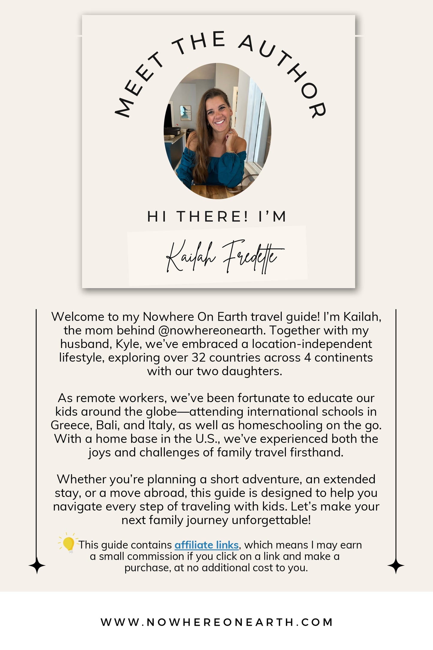 Nowhere On Earth: Family Travel Abroad Guide